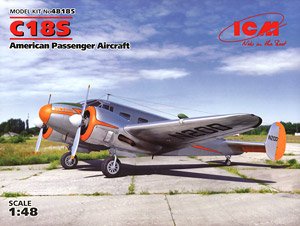 ビーチクラフト C18S 軽旅客機 (プラモデル)