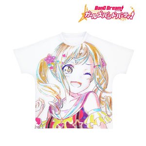 BanG Dream! Girls Band Party! Ani-Art Full Graphic T-shirt Arisa Ichigaya (Poppin`Party) Unisex S (Anime Toy)