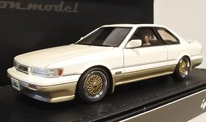 Nissan Leopard (F31) Ultima V30 TWINCAM TURBO White/Gold ※BB-Wheel (ミニカー)