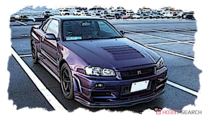 NISMO R34 GT-R Z-tune ミッドナイトパープル3 (ミニカー) その他の画像2