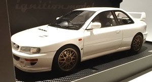 Subaru Impreza 22B-STi Version (GC8Kai) White Normal (Diecast Car)