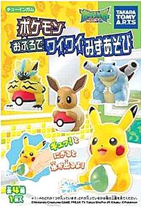 Pokemon Waterplay in the Bath (Set of 10) (Shokugan)