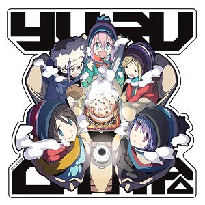 Yurucamp Yurucamp Girl Waterproof Sticker (Anime Toy)