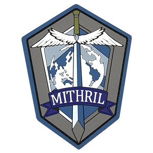 Full Metal Panic! IV -Invisible Victory- Anti Terrorist Private Military Organization Mithril PVC Patch (Anime Toy)