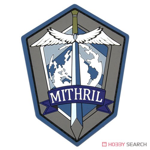 Full Metal Panic! IV -Invisible Victory- Anti Terrorist Private Military Organization Mithril PVC Patch (Anime Toy) Item picture1
