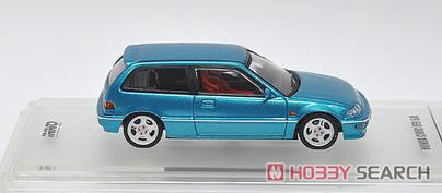Honda Civic EF9 SiR 1990 Metallic Green (Diecast Car) Item picture4