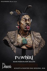 ポフィリ マオリ族戦士 ニュージーランド (プラモデル)