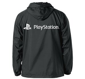 Play Station Hooded Windbreaker `Play Station` Black x White S (Anime Toy)