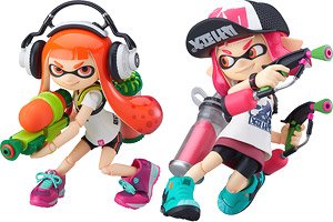 figma Splatoon ガール DXエディション (フィギュア)