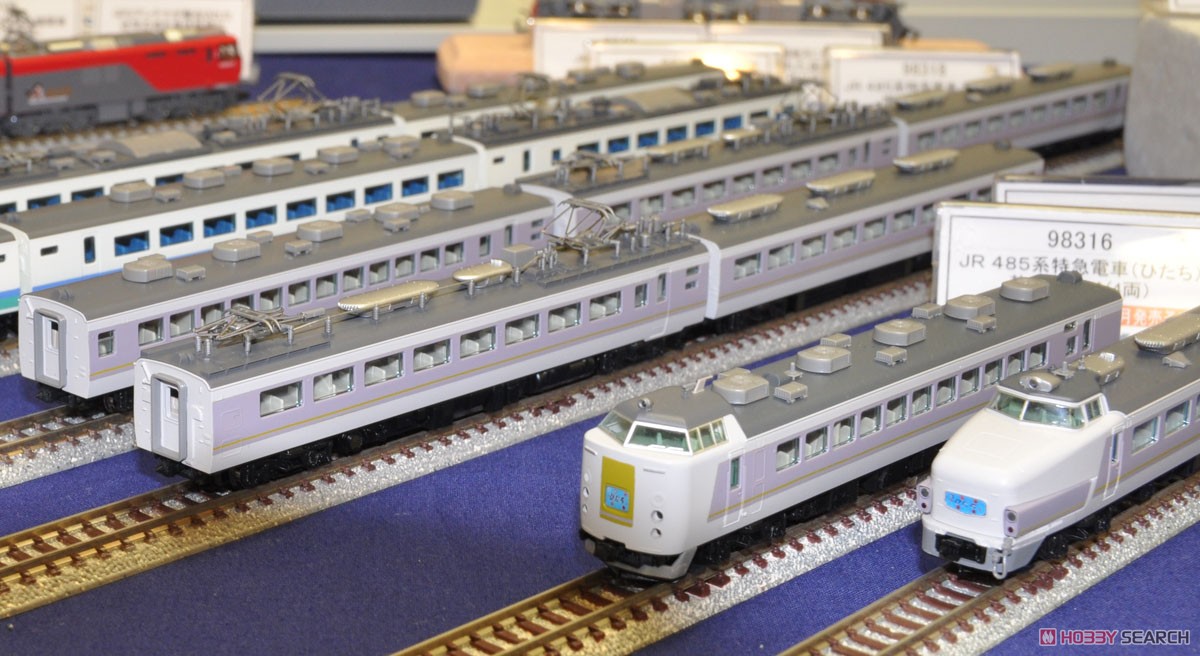 JR 485系特急電車 (ひたち) 基本セットA (基本・4両セット) (鉄道模型) その他の画像3