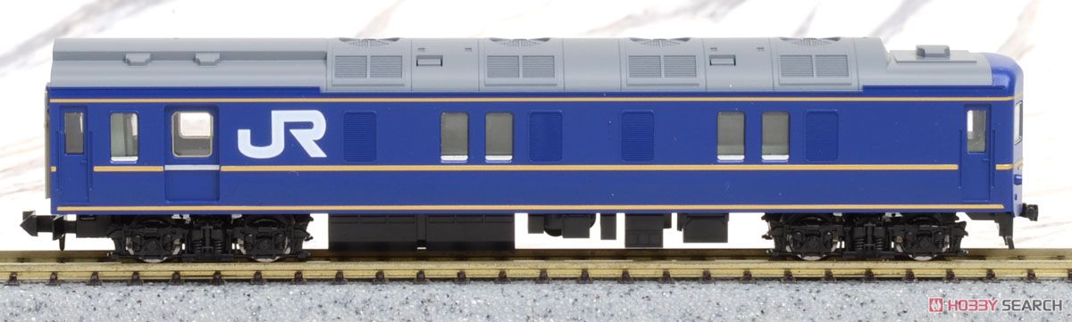 JR 24系25形特急寝台客車 (北斗星3・4号・JR北海道仕様) 基本セット (基本・6両セット) (鉄道模型) 商品画像11