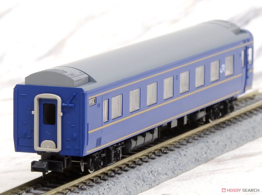 JR 24系25形特急寝台客車 (北斗星3・4号・JR北海道仕様) 基本セット (基本・6両セット) (鉄道模型) 商品画像6
