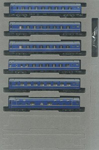 JR 24系25形特急寝台客車 (北斗星3・4号・JR北海道仕様) 増結セット (増結・6両セット) (鉄道模型)