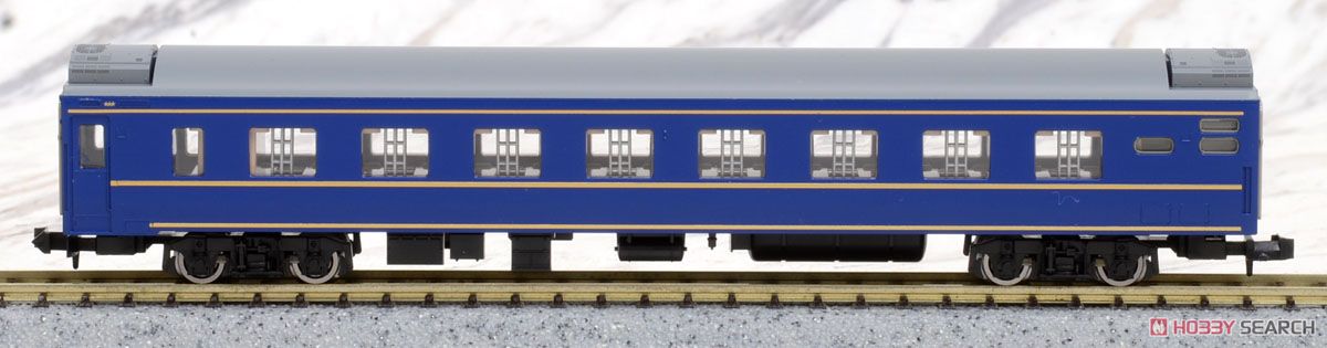 JR 24系25形特急寝台客車 (北斗星3・4号・JR北海道仕様) 増結セット (増結・6両セット) (鉄道模型) 商品画像1