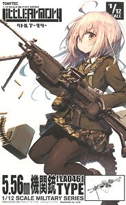 1/12 Little Armory (LA046) 5.56mm Machine Gun (Plastic model)