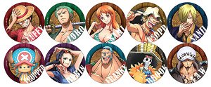 ONE PIECE 3D缶バッジ (10個セット) (キャラクターグッズ)