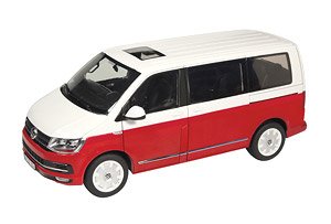 VW T6 `Multivan` Red/White (Diecast Car)