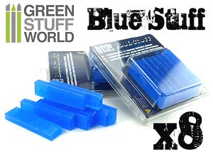 ブルースタッフモールド (8本入り) (素材)