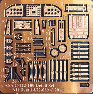 CASA C-212-100 エッチング パーツ (スペシャルホビー用) (プラモデル)