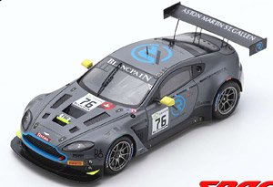 Aston Martin V12 Vantage No.76 R-Motorsport 9th 24H SPA 2018 (ミニカー)