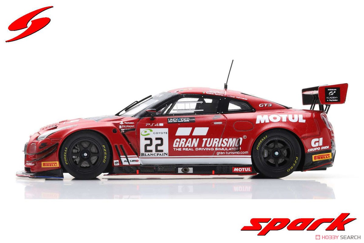 Nissan GT-R Nismo GT3 No.22 GT SPORT MOTUL Team RJN 24H SPA 2018 (ミニカー) 商品画像2