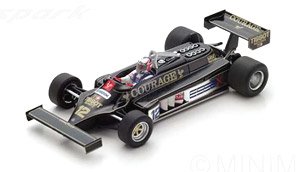 Lotus 87 No.12 Practice British GP 1981 Nigel Mansell (ミニカー)