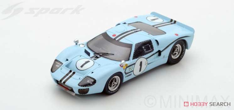 Ford MK IIB No.1 Winner Reims 12H 1967 J.Schlesser G.Ligier (ミニカー) 商品画像1