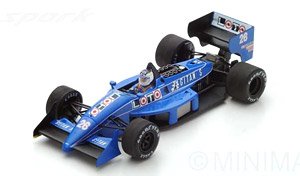 Ligier JS31 No.26 Detroit GP 1988 Stefan Johansson (ミニカー)