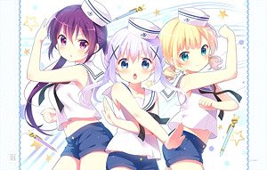 Is the Order a Rabbit?? Marine Sailor Big Blanket (Anime Toy)