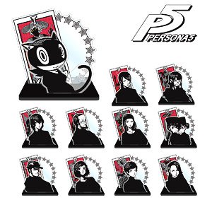 Persona 5 Trading Acrylic Stand (Co-op Ver.B) (Set of 11) (Anime Toy)