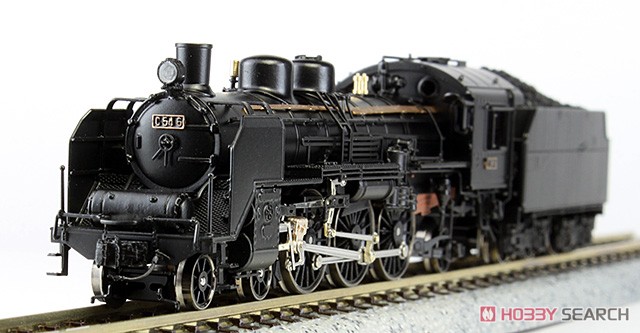 J.N.R. Steam Locomotive Type C54 (Trailing Bogie Model Production) (Renewal Product) (Unassembled Kit) (Model Train) Other picture4
