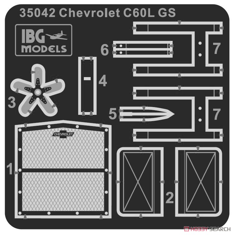 British Chevrolet C60L General Service (Plastic model) その他の画像18 Modal