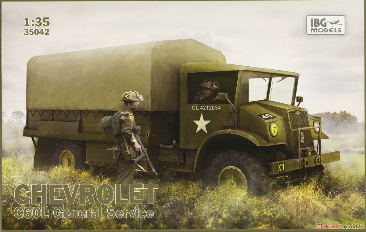 British Chevrolet C60L General Service (Plastic model) パッケージ1