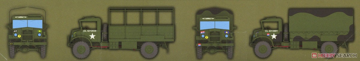 British Chevrolet C60L General Service (Plastic model) 塗装1 Modal