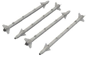 AIM-9X サイドワインダーミサイル (4個入り) (プラモデル)