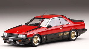 ニッサンスカイラインハードトップ RS-TURBO (KDR30)カスタムバージョン レッド/ブラック (ミニカー)