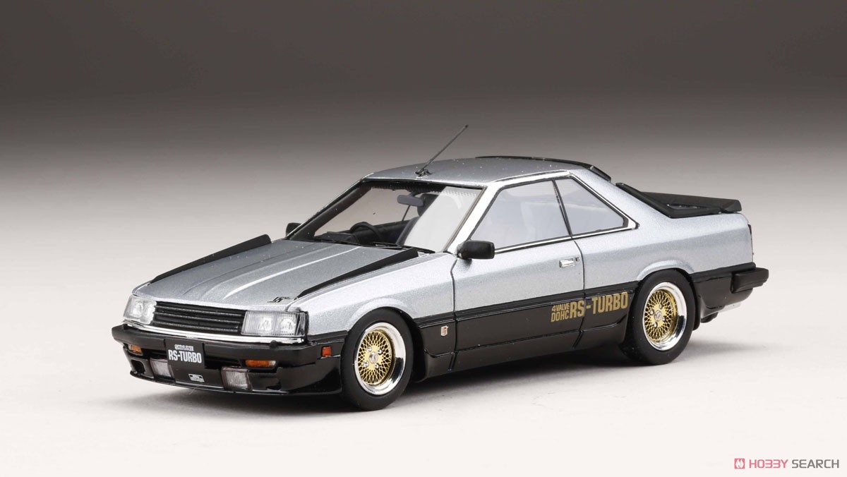 Nissan Skyline Hardtop 2000 RS-Turbo (KDR30) Custom Version Gun Metallic/Black (Diecast Car) Item picture1