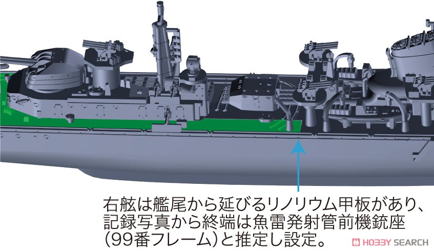 日本海軍 秋月型駆逐艦 秋月/初月 昭和19年/捷一号作戦 (プラモデル) その他の画像5