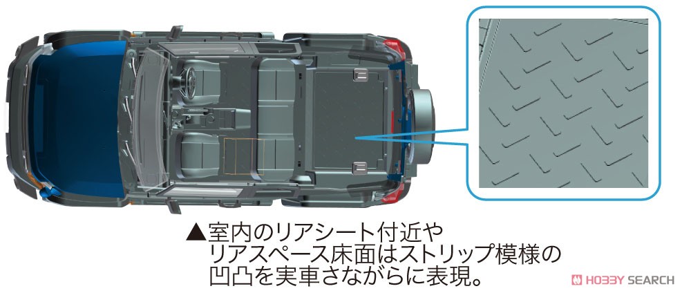 トヨタ FJクルーザー (ホワイト) (プラモデル) その他の画像5