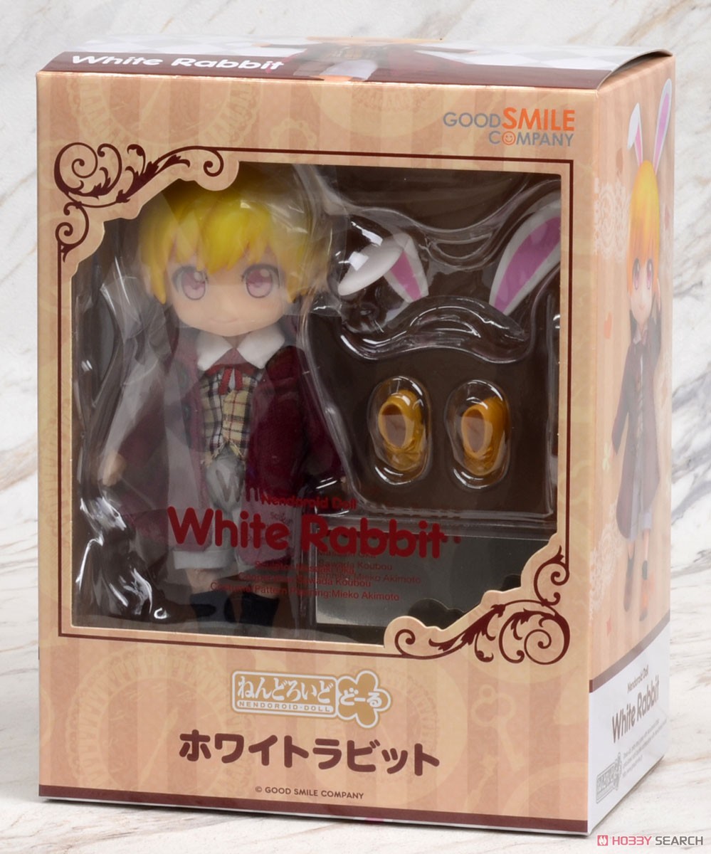 Nendoroid Doll: White Rabbit (PVC Figure) Package1