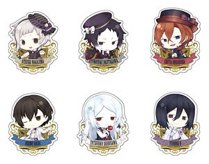 Bungo Stray Dogs Dead Apple Trading Acrylic Stan Badge (Gothic) (Set of 6) (Anime Toy)