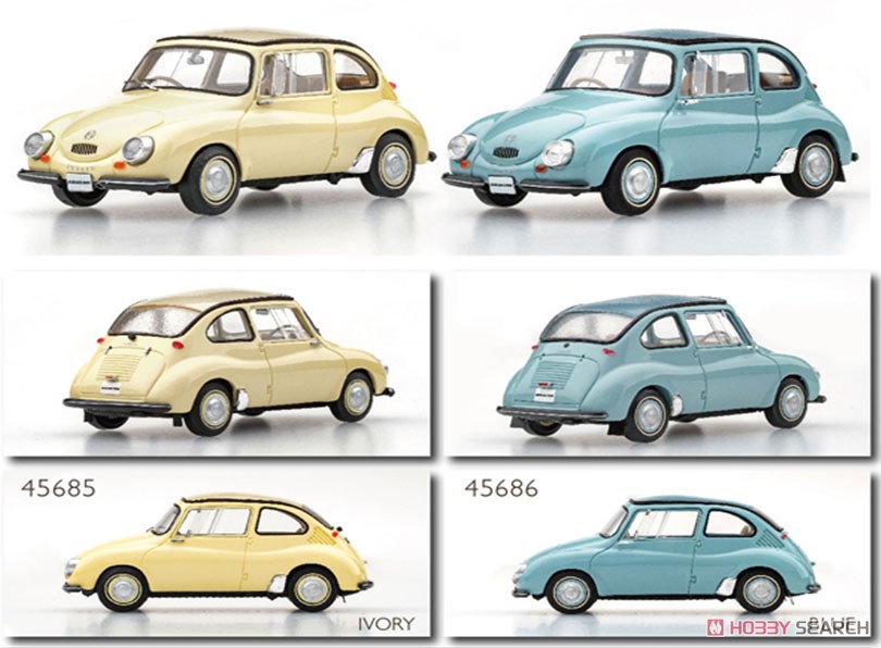 Subaru 360 1958 Blue (Diecast Car) Other picture1