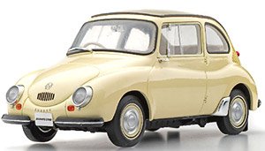 SUBARU 360 1958 IVORY (ミニカー)