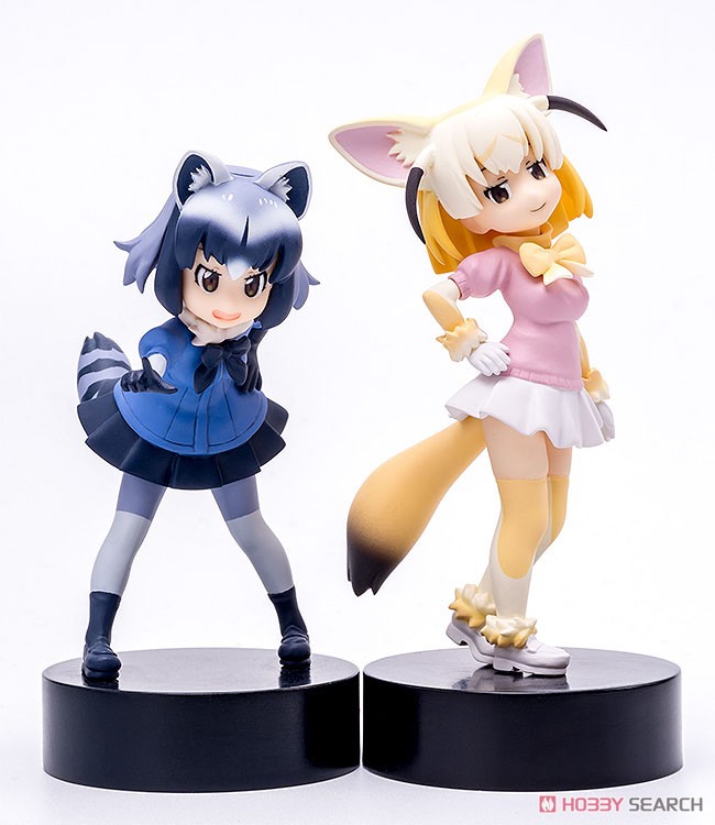Plamax MF-29: Minimum Factory My Pace Chasers/Common Raccoon & Fennec (Plastic model) Item picture1