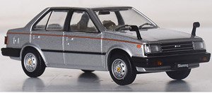 日産 サニー 1980 シルバー 海外仕様 (ミニカー)