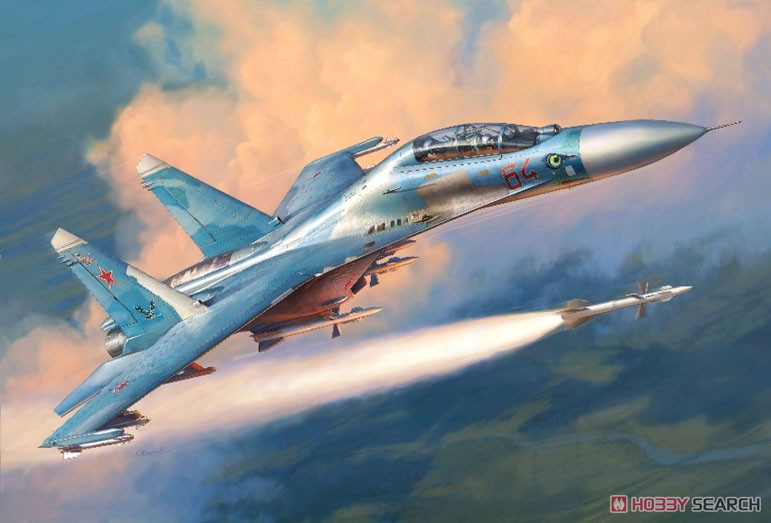 スホーイ SU-27UB `フランカー C` 複座練習機 (プラモデル) その他の画像1