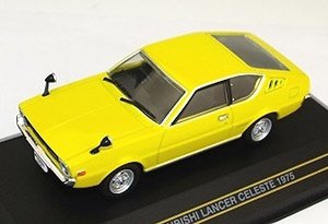Mitsubishi Lancer Celeste 1975 Yellow (Diecast Car)