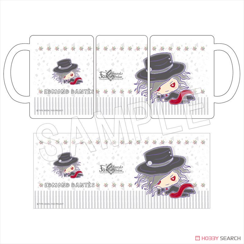 Fate/Grand Order Design Produced by Sanrio Mug Cup Soinekkoron Ver. Edmond Dantes (Anime Toy) Item picture1