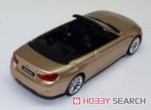 BMW M4 Cabrio S・ゴールド プルバックカー (ミニカー) 商品画像2