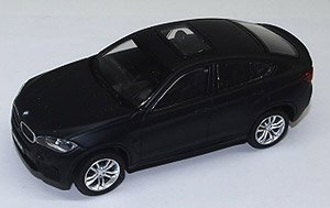 BMW X6 M マット・ブラック プルバックカー (ミニカー)